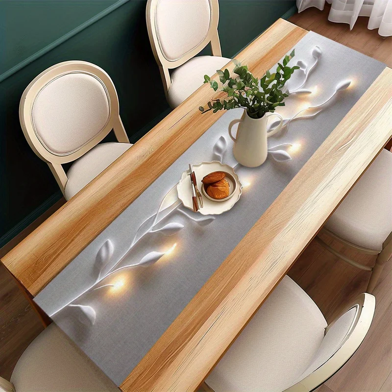 décoration de table grise