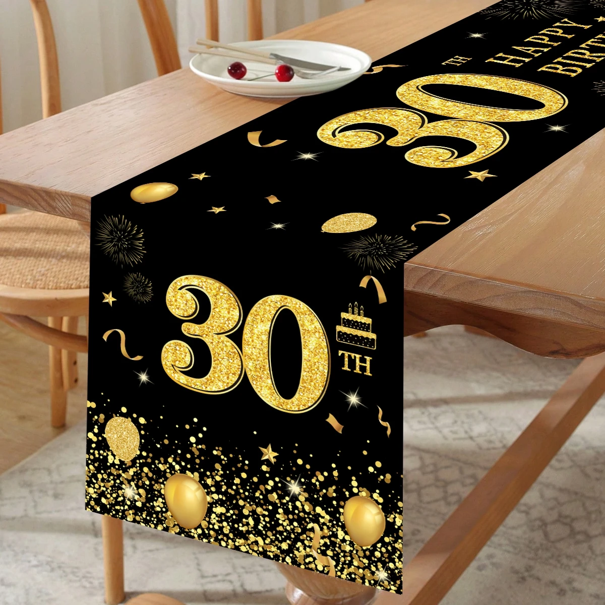 chemin de table anniversaire 30ans