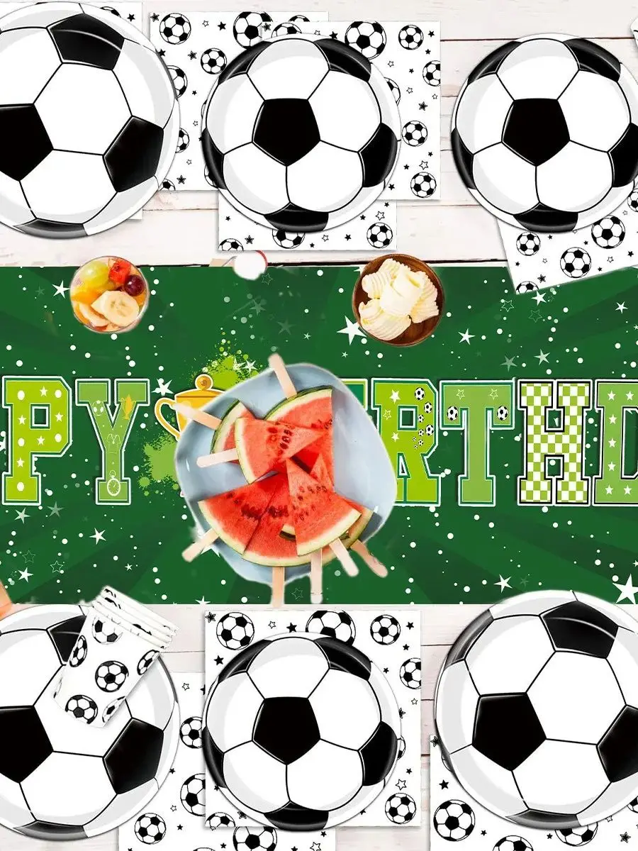 chemin vert pour fête football