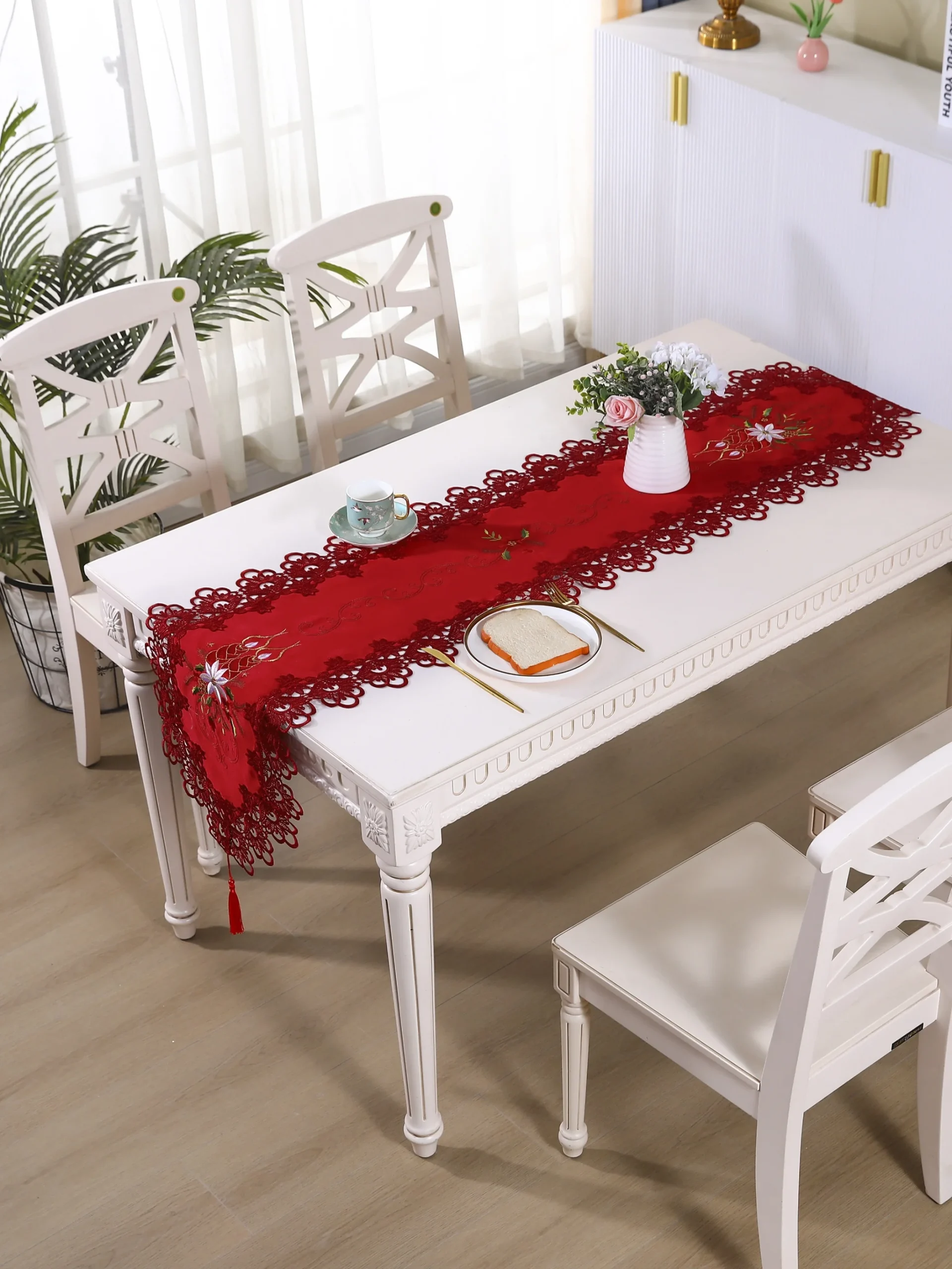 déco mariage chemin de table