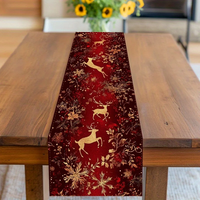 chemin de table design hivernal