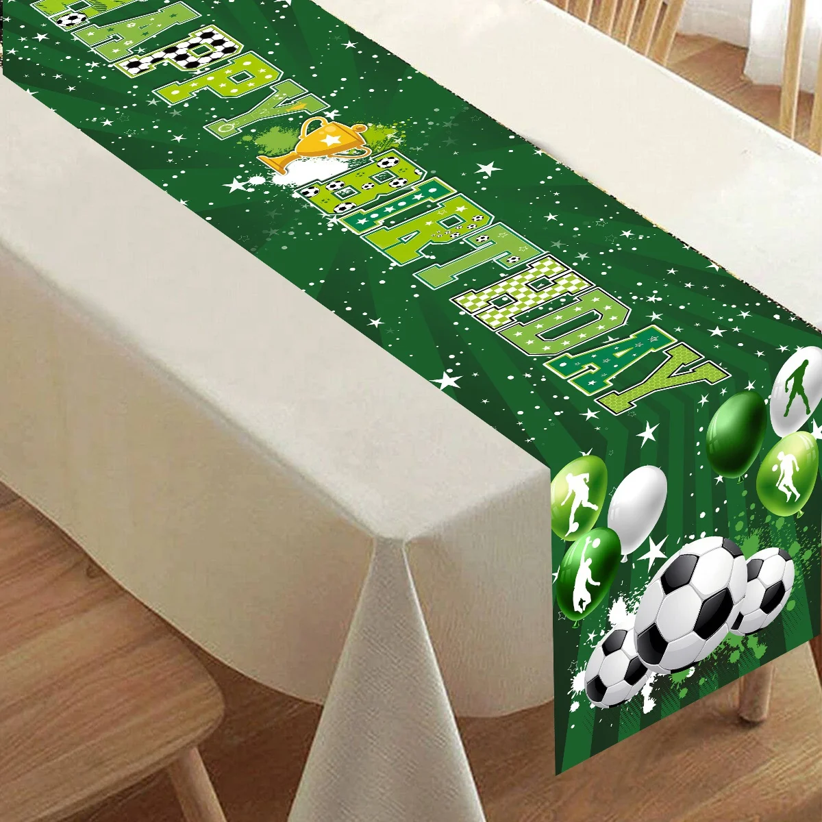 décoration football pour anniversaire