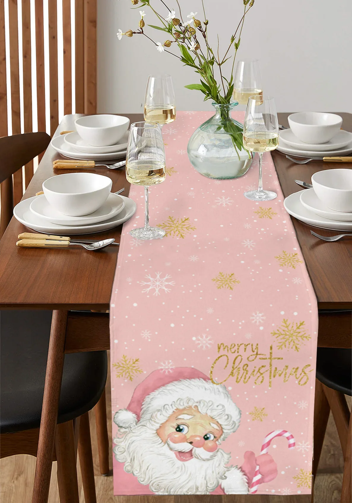 table de Noël festive