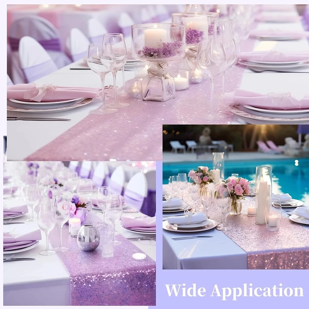 accessoire festif mauve