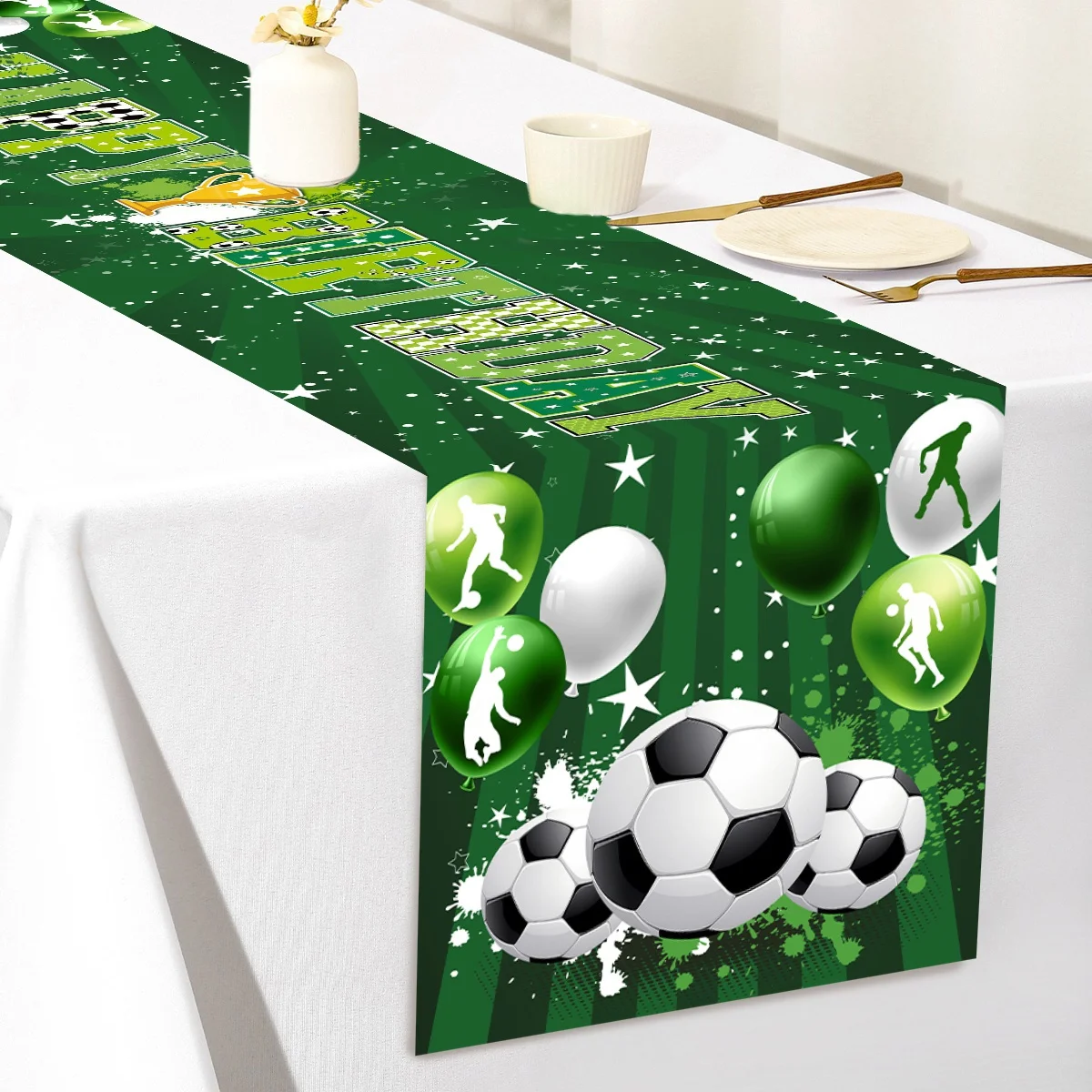 design football vert pour table