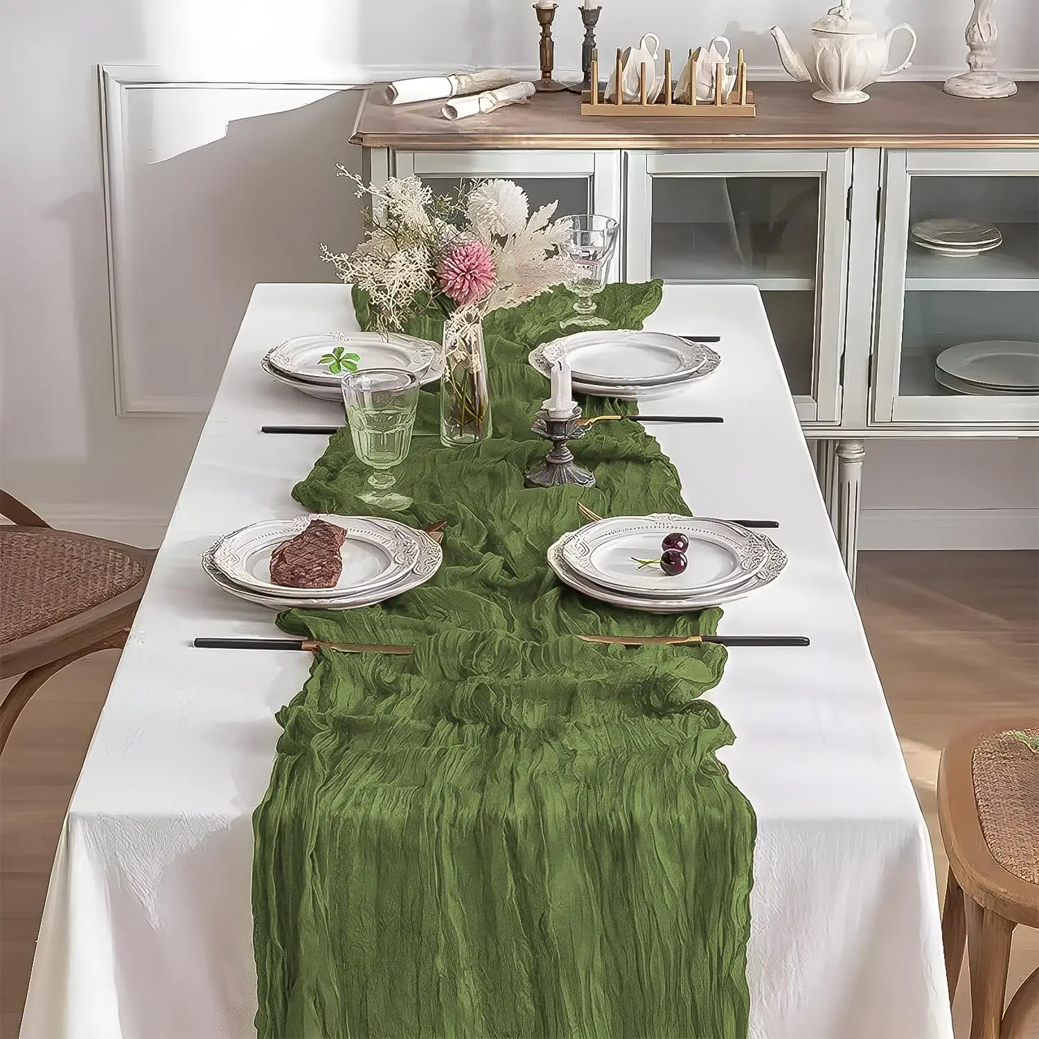 table chic vert anis