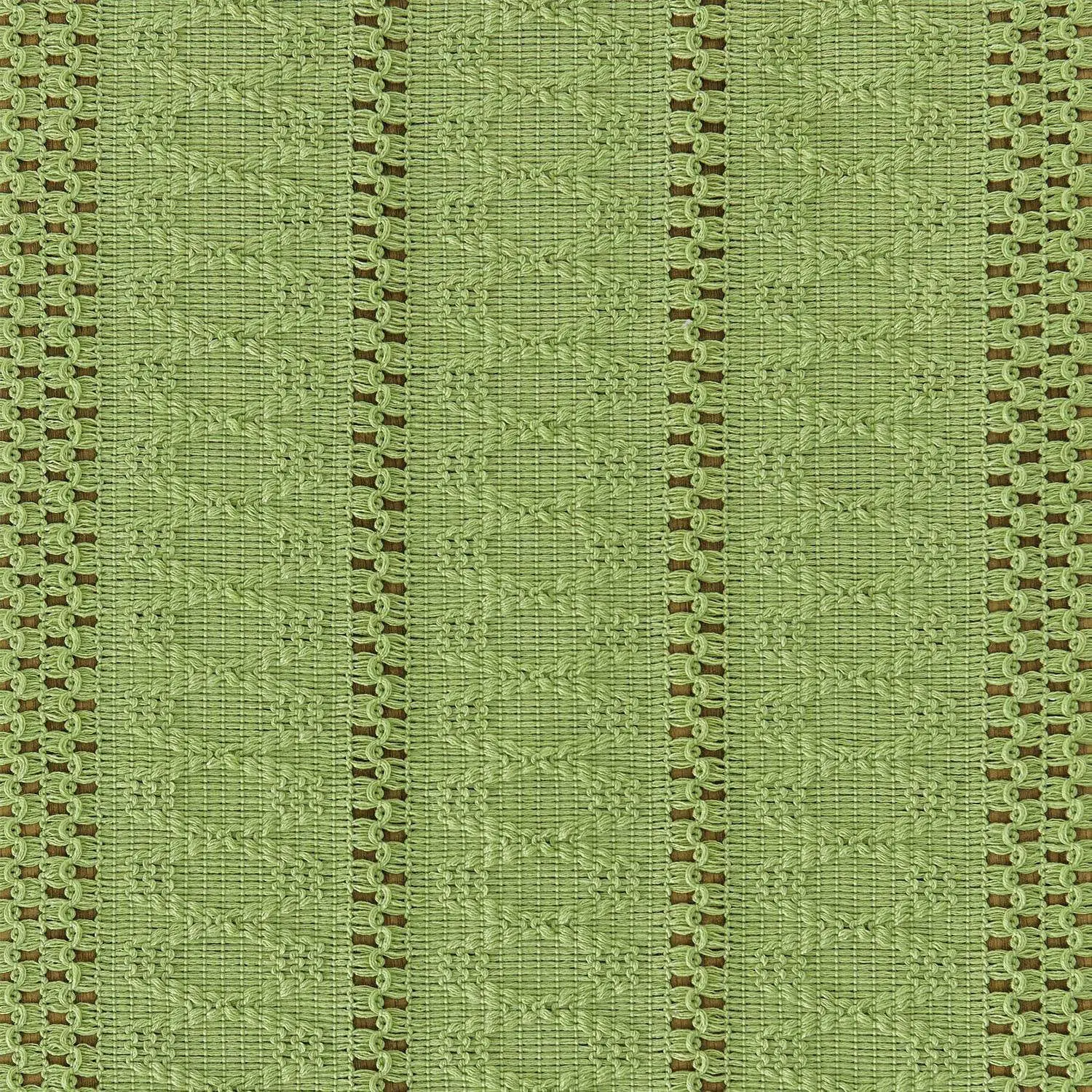 chemin de table élégant vert