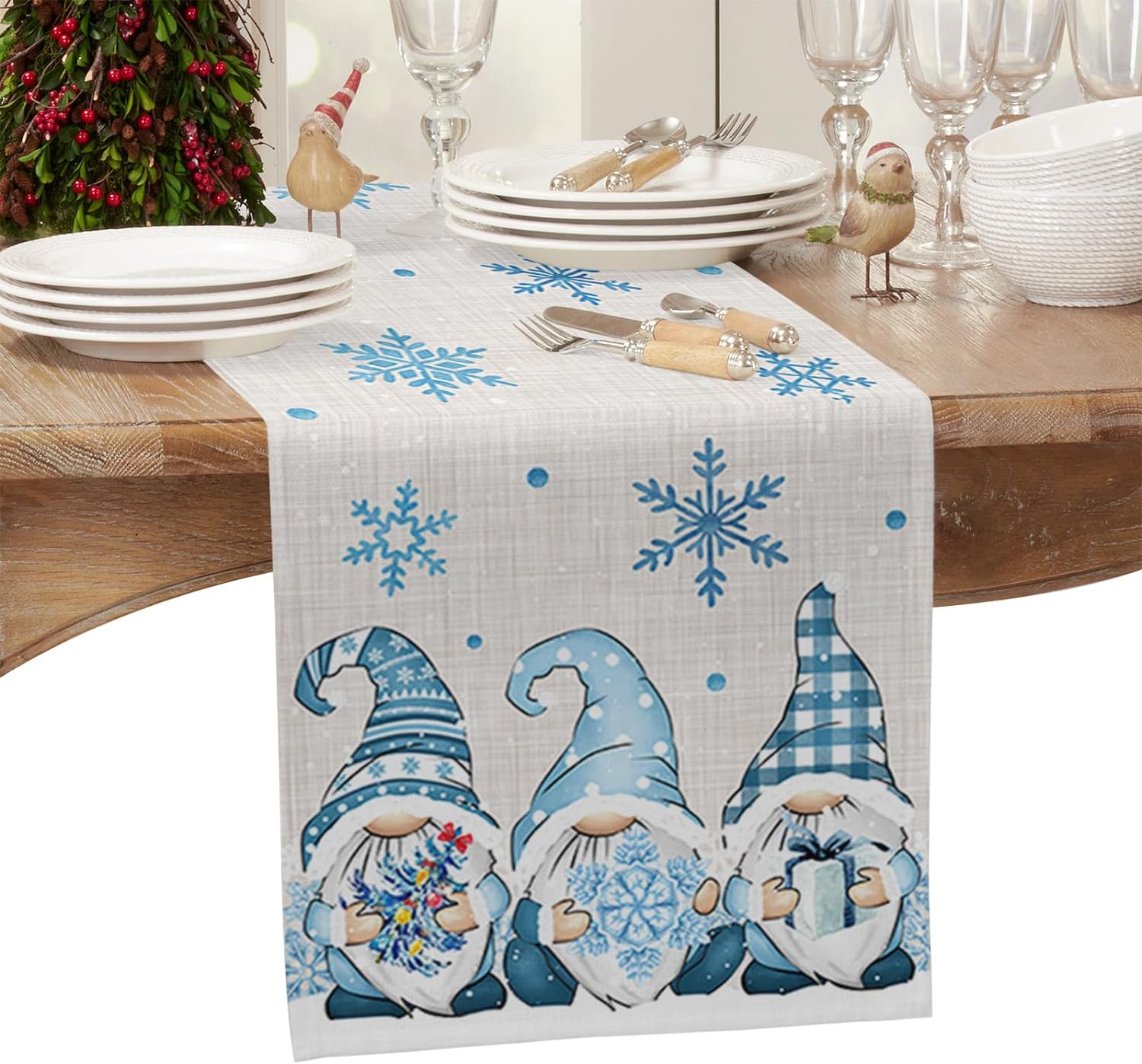 décoration chemin de table