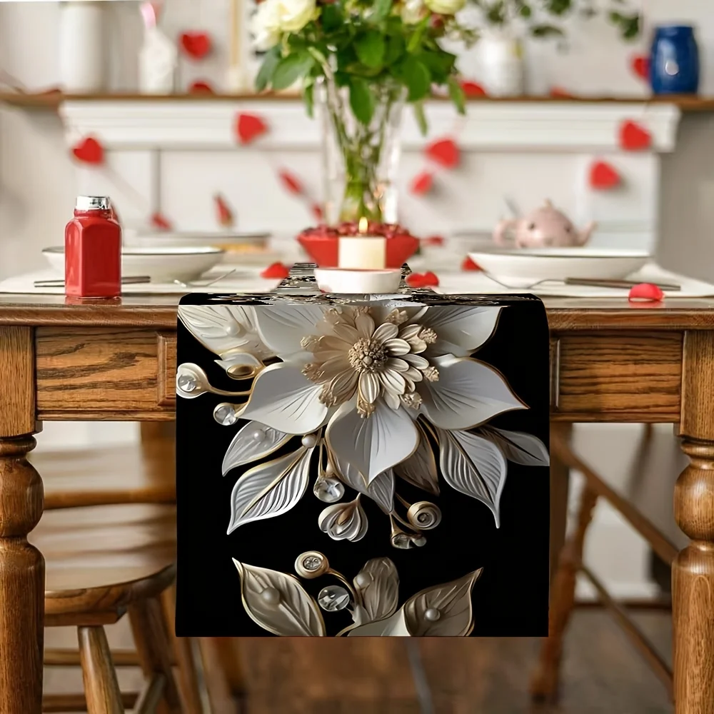 elegant chemin de table pour baptême