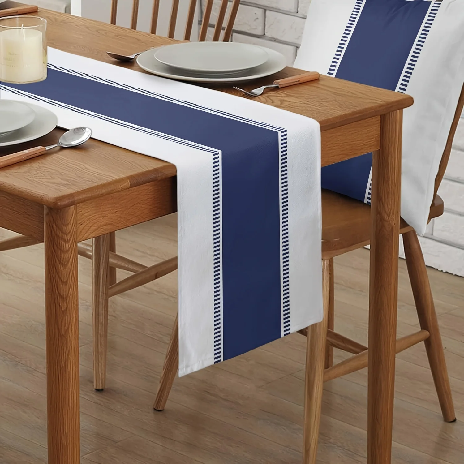 décoration baptême bleu marine