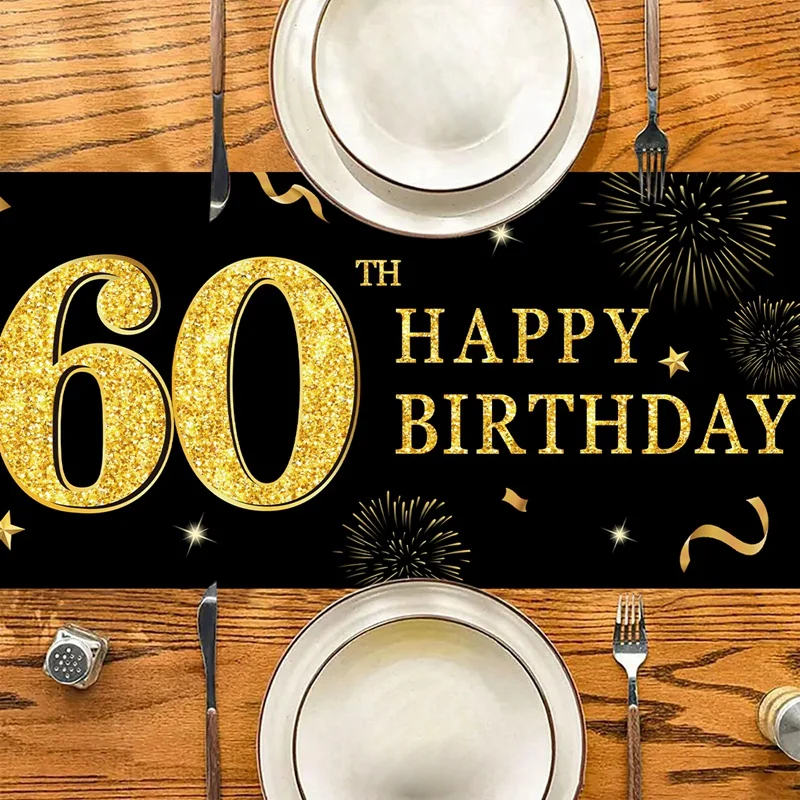 tissu pour anniversaire 60 ans