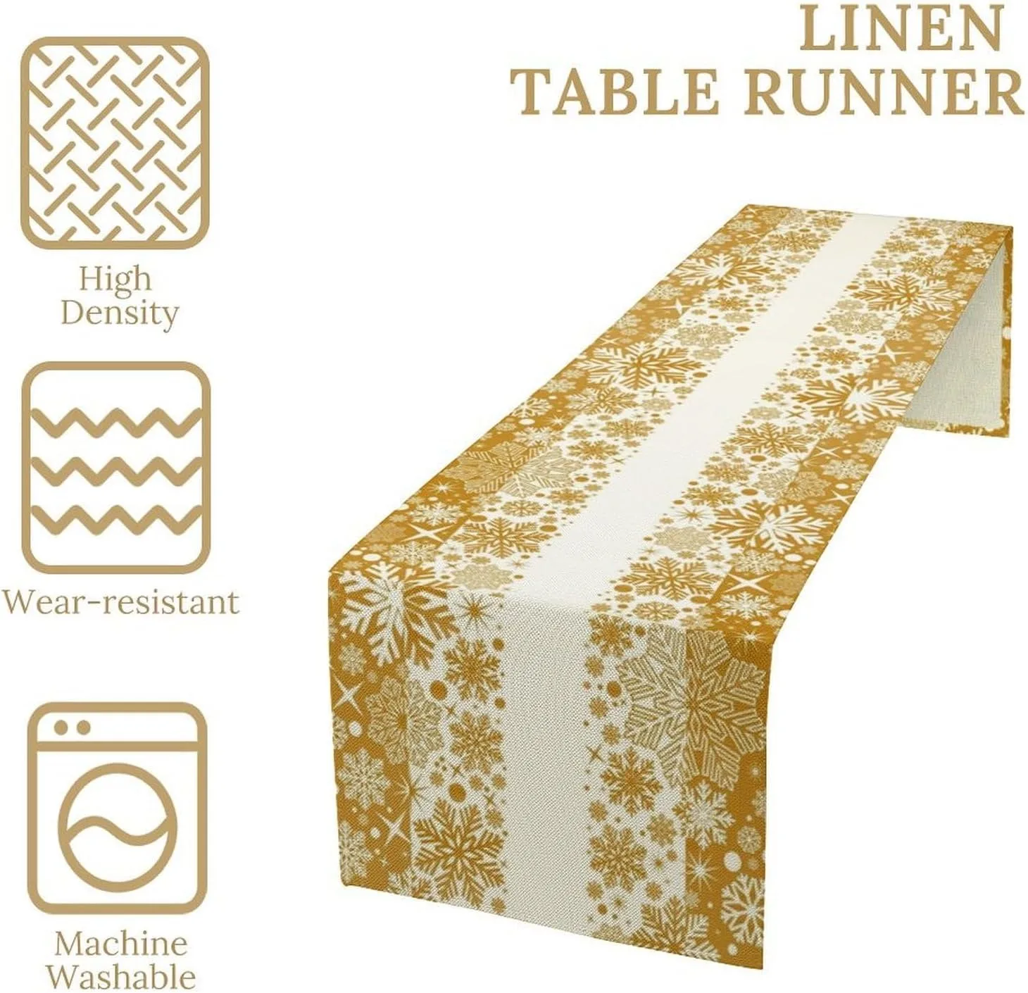table Noël élégante et dorée