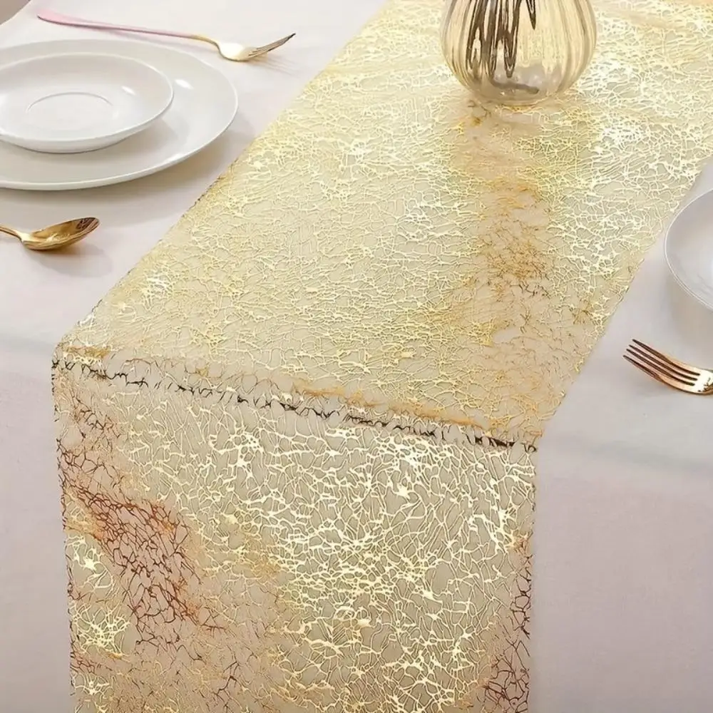 chemin de table de mariage en organza