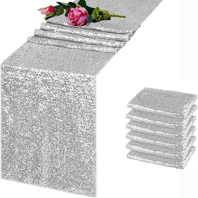 décoration table mariage argent