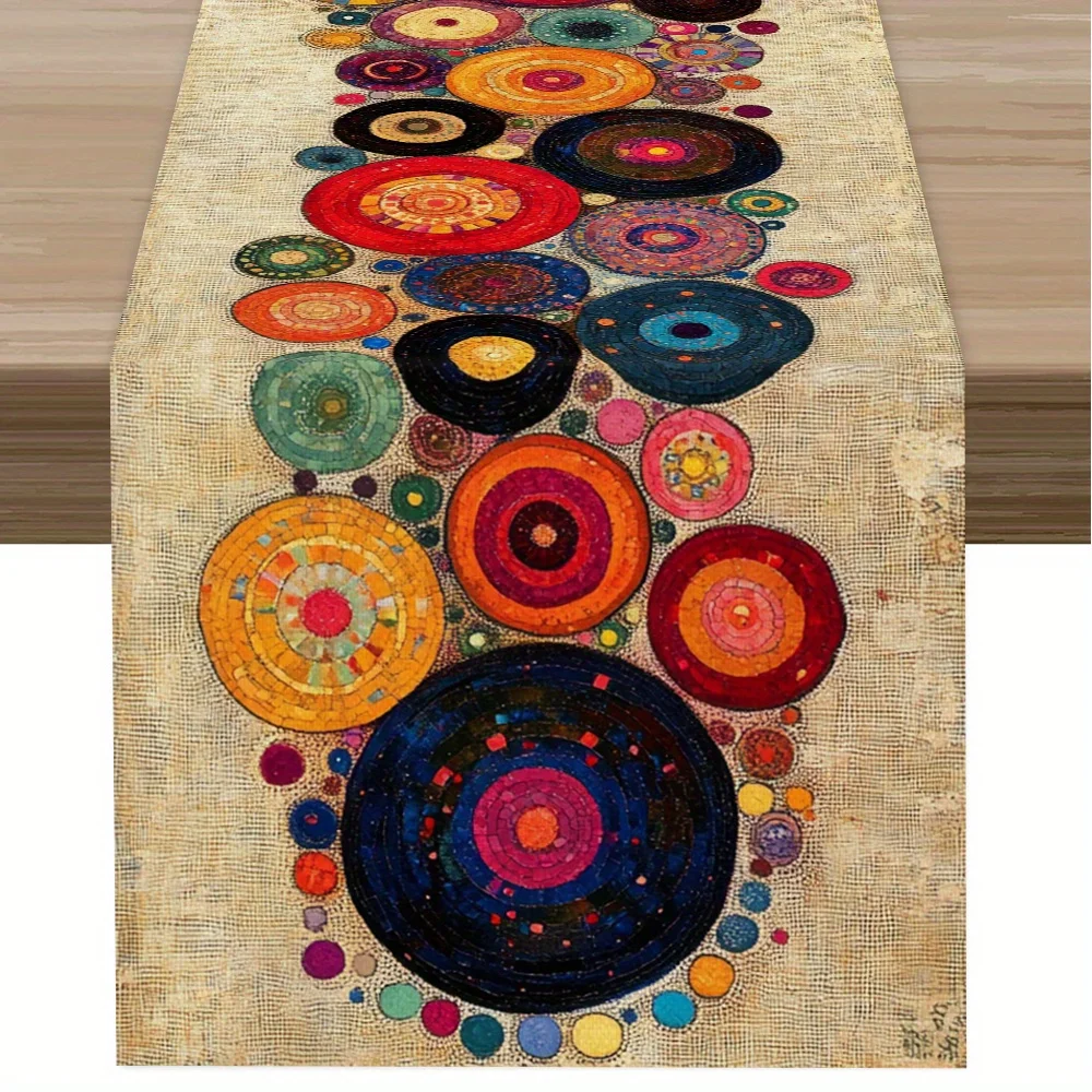chemin de table toile de jute