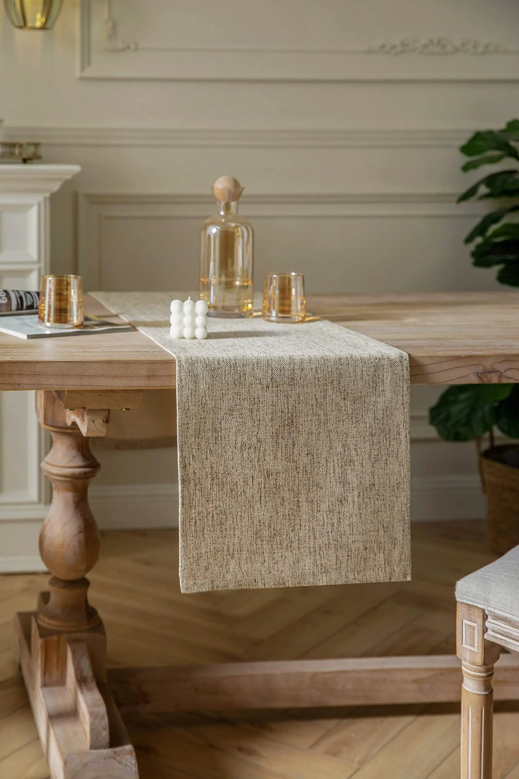 jute élégant pour table
