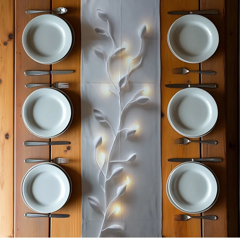 décoration de mariage en gris