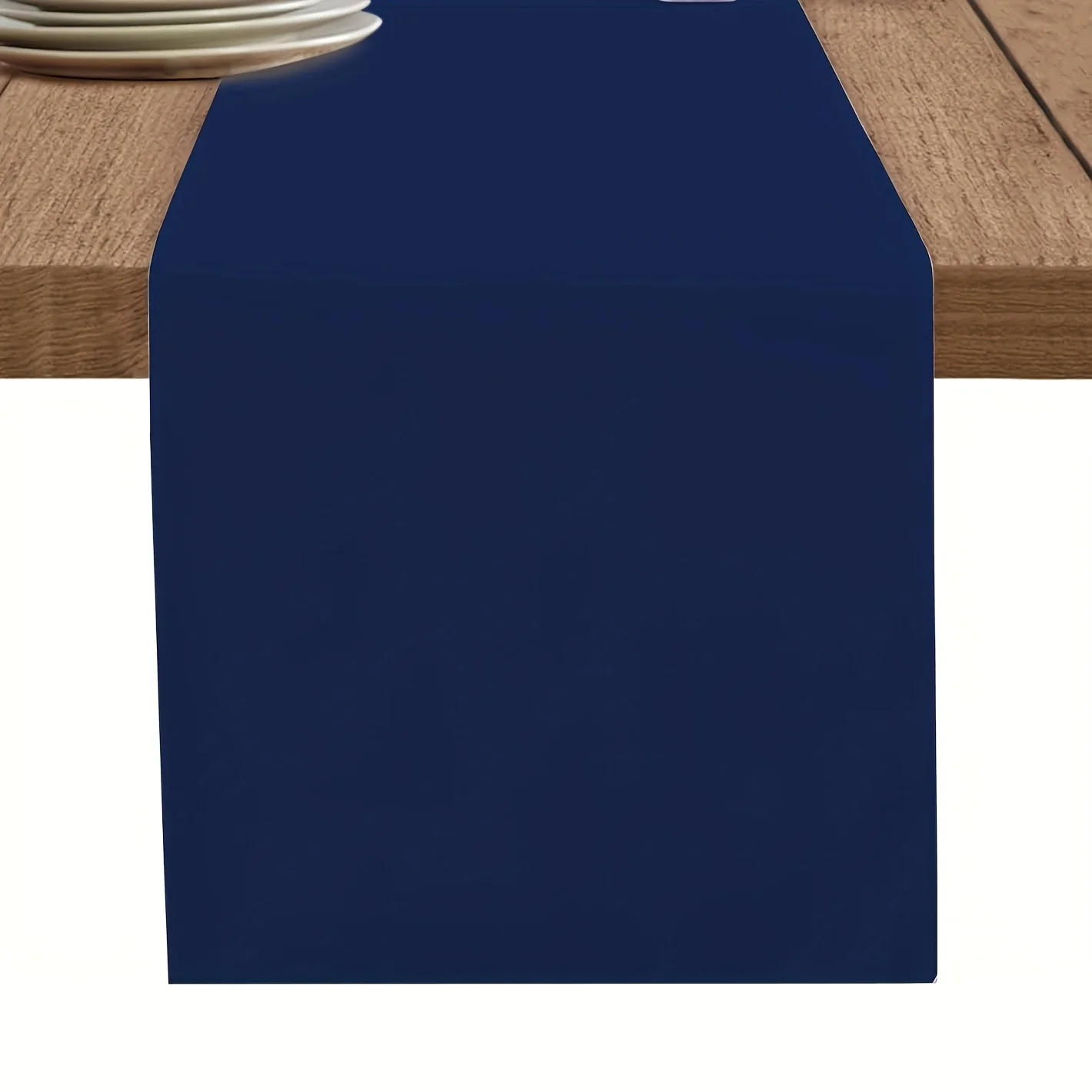 chemin de table anniversaire bleu marine
