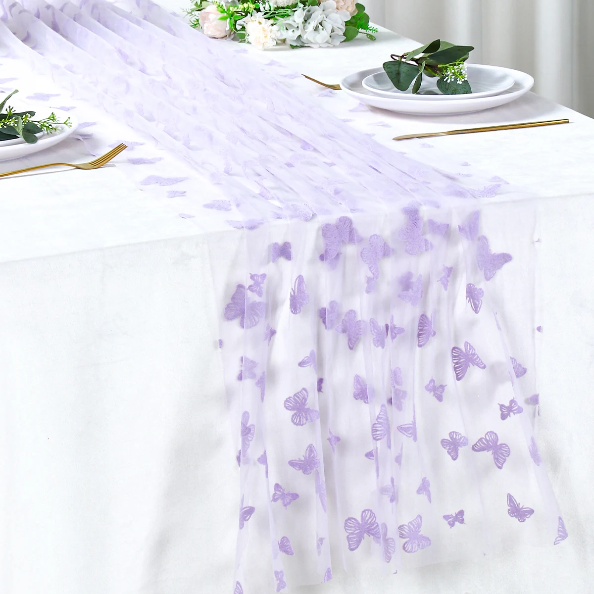voile mauve élégant
