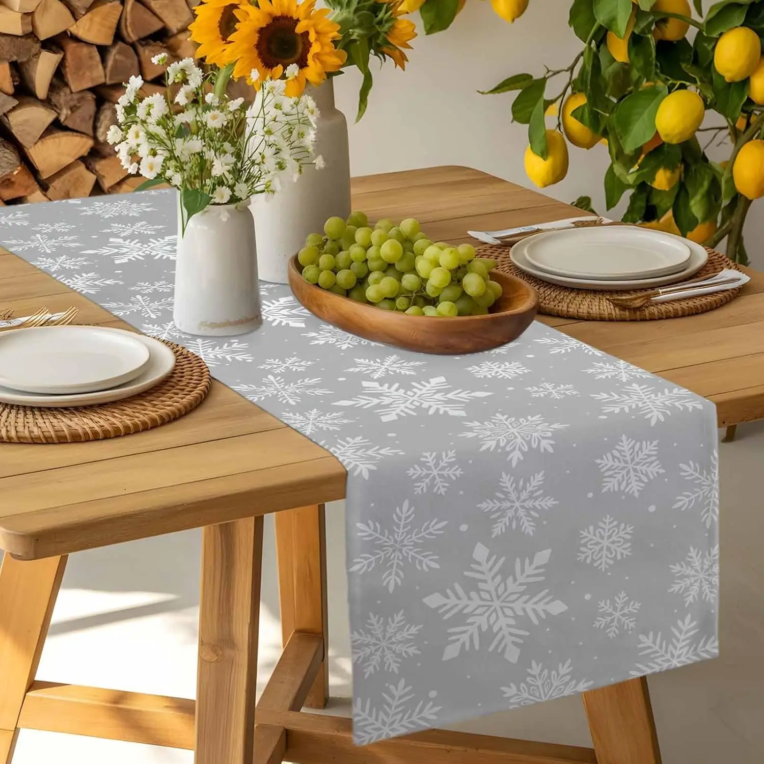 chemin de table Noël