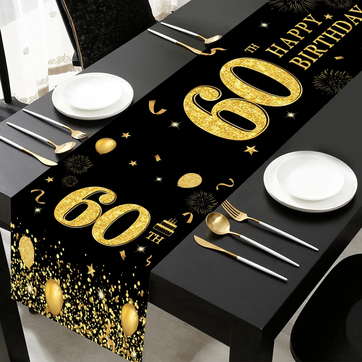 chemin de table anniversaire