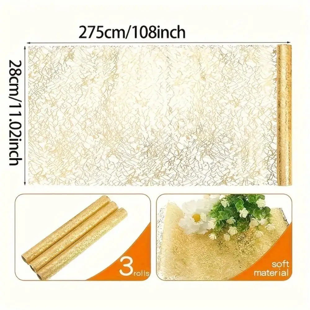 déco mariage organza dorée